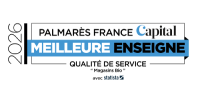 Palmarès France Capital : Meilleure enseigne 2024 Qualité de service "Magasins Bio" avec Statista