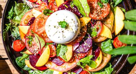 Salade de tomates de saison