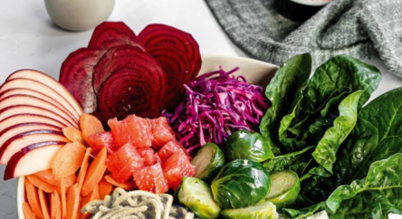 Buddha Bowl aux légumes et sauce umami