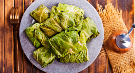 Chou farci végétarien