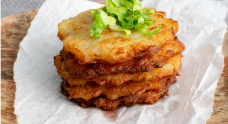 Galette de pomme de terre et comté