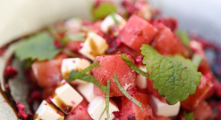 Salade de pastèque et fêta