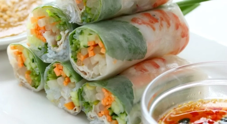 Rouleaux de printemps aux légumes