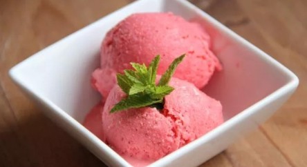 Glace aux fruits