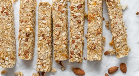Barres de céréales aux amandes