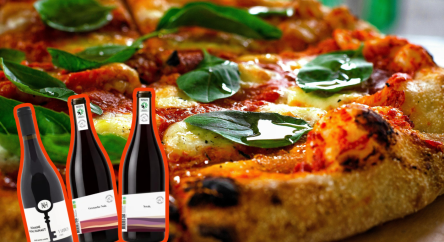 Pizza méditerranéenne aux légumes