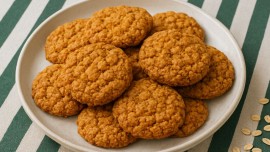 Cookies moelleux aux pommes et flocons d’avoine