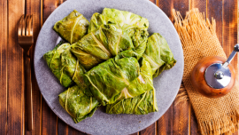 Chou farci végétarien