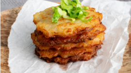 Galette de pomme de terre et comté