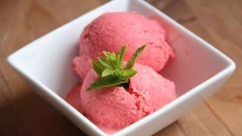 Glace aux fruits