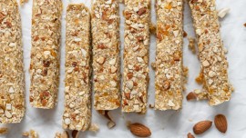 Barres de céréales aux amandes