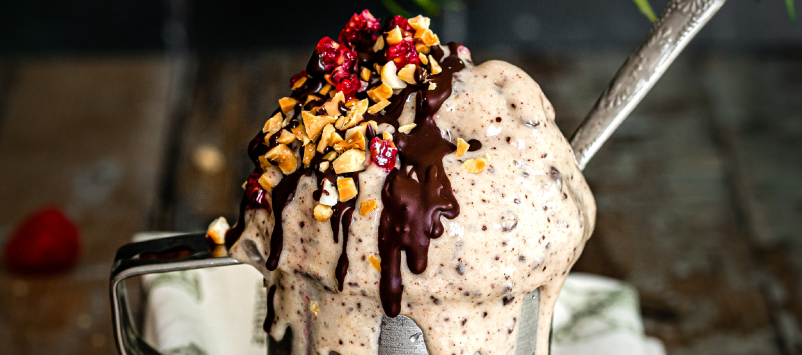 Glace express banane et chocolat Léopold