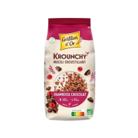 Krounchy framboise chocolat 450g