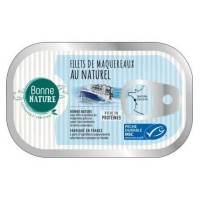 Filets de Maquereau au naturel 100 gr