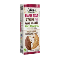 Biscuit avoine nappe chocolat au lait