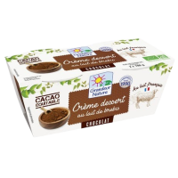 Crème Chocolat au lait de Brebis 2 x 100gr