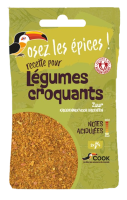 Mélange légumes croquants 18g