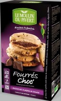 Biscuits fourrés chocolat 175gr