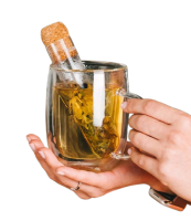 Infuseur transparent en verre