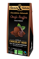 Ballotin d'oeufs truffés cacao fondant 100g