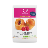 Petits muffins coeur framboise