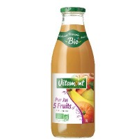 Jus de fruits du Verger et Exotique 1L