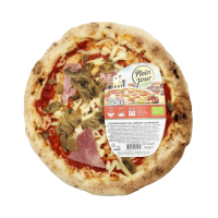 Pizza reine Jambon et champignon