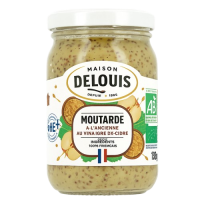 Moutarde à l'ancienne vinaigre de cidre 180g