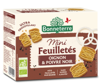 Biscuit salé feuilleté poivre oignon 100 G