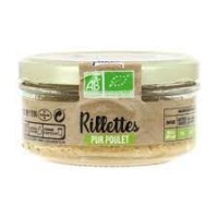 Rillettes pur poulet 120gr