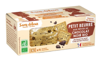 Petit beurre aux pépites de chocolat noir