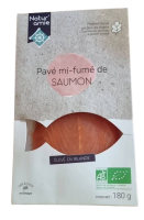 Pavé de saumon mi fumé à cuire 180g