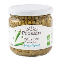 Petit pois extra fins réduit en sel 345gr