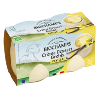 Crème brebis vanille 220g