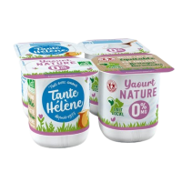 Yaourt nature 0% MG 4 x 125gr