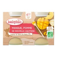 Pot Mangue Pomme d'Aquitaine 2x 130gr