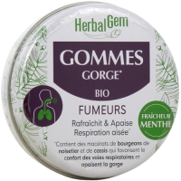 Gommes gorge pour fumeurs 45g