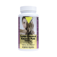 Super Cheveux Kératine pure 500mg