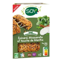 Crousti fondant épinard mozza menthe