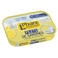 Filets de sardines marinées au citron 90gr