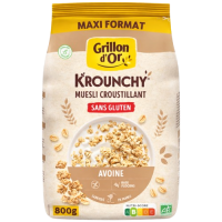 Krounchy avoine sans gluten 800g