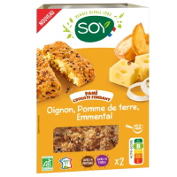 Pané crousti oignon, emmental, pomme de terre 160g