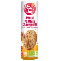 Sablés avoine pomme cranberries