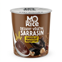 Dessert végétal sarrasin chocolat noisette 350 g