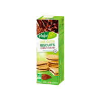 Biscuits fourrés au chocolat 225g