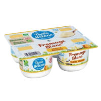 Fromage blanc à la Vanille 4 x100gr