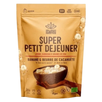 Super petit déjeuner banane et beurre de cacahuètes