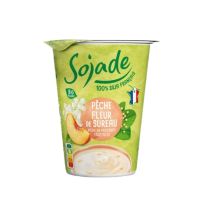 Sojade Pêche et fleurs de Sureau 400gr