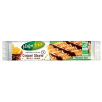 Biscuit croquant au sésame, chocolat et orange 33gr