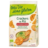 Crackers de riz au piment doux 40g